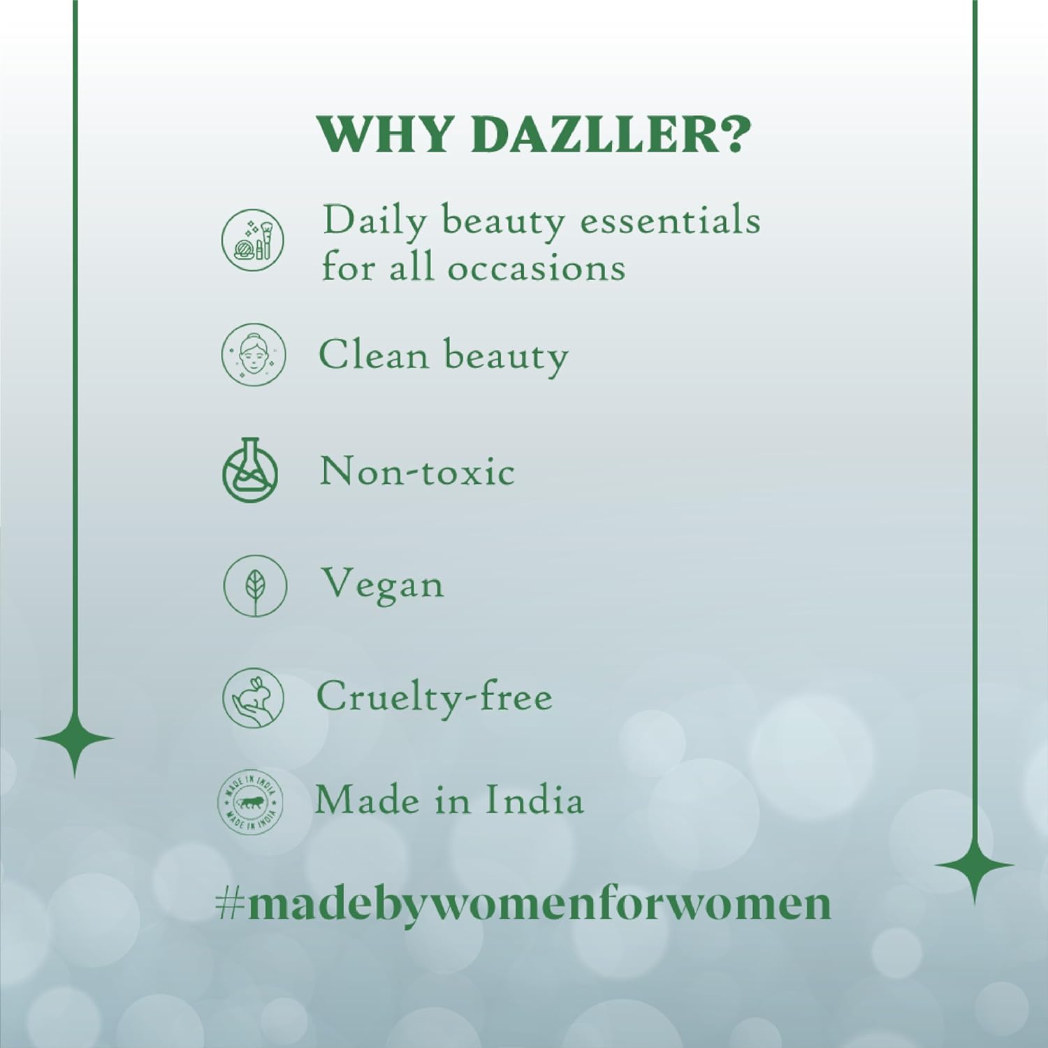 Dazller Daily Fresh Gentle Face Wash – Neem & Tulsi, 100g Daily Use, All Skin types, Anti-microbial, Vegan, Cruelty-free - 3