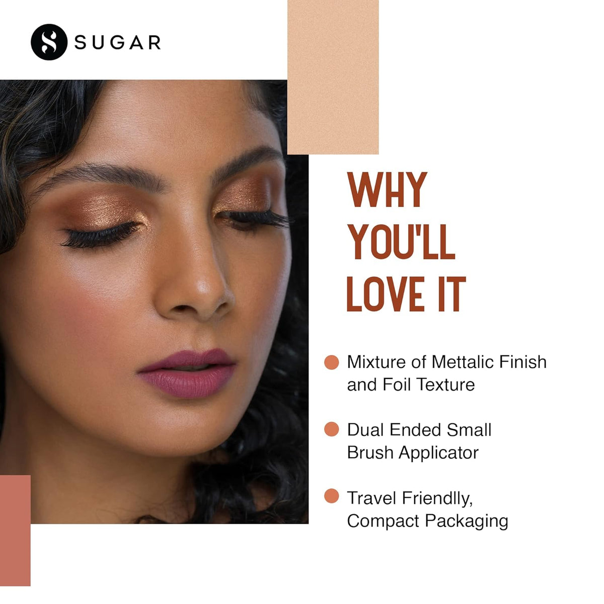 SUGAR Cosmetics Blend The Rules - Eyeshadow Palette 01 Flawless | PowderParaben-Free, Multicolor, Matte Finish - 7