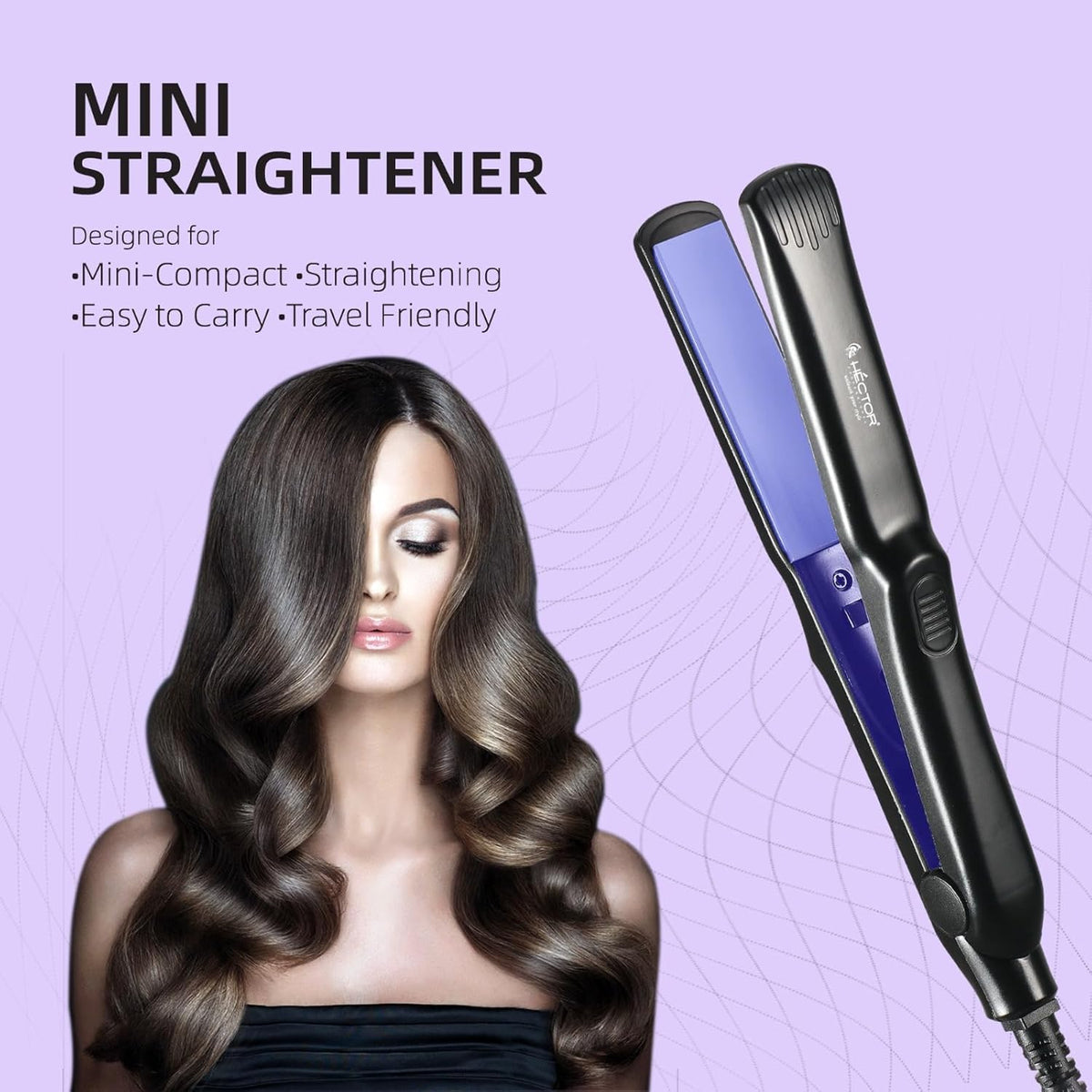 Hector Mini Hair Straightener - 3