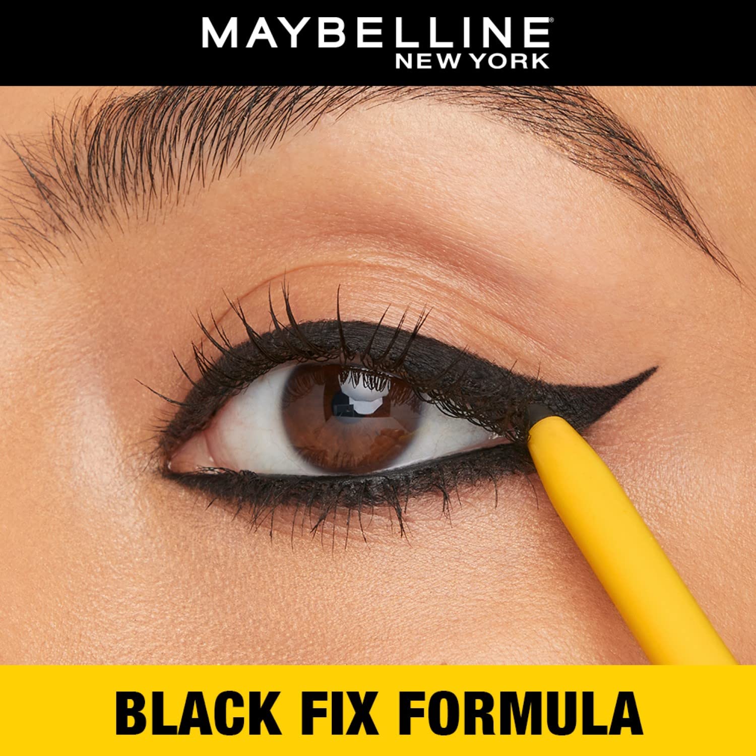 Maybelline New York Colossal Kajal, Intense Colour, Waterproof, Long lasting 24Hrs Stay, Black, 0.35g - 4