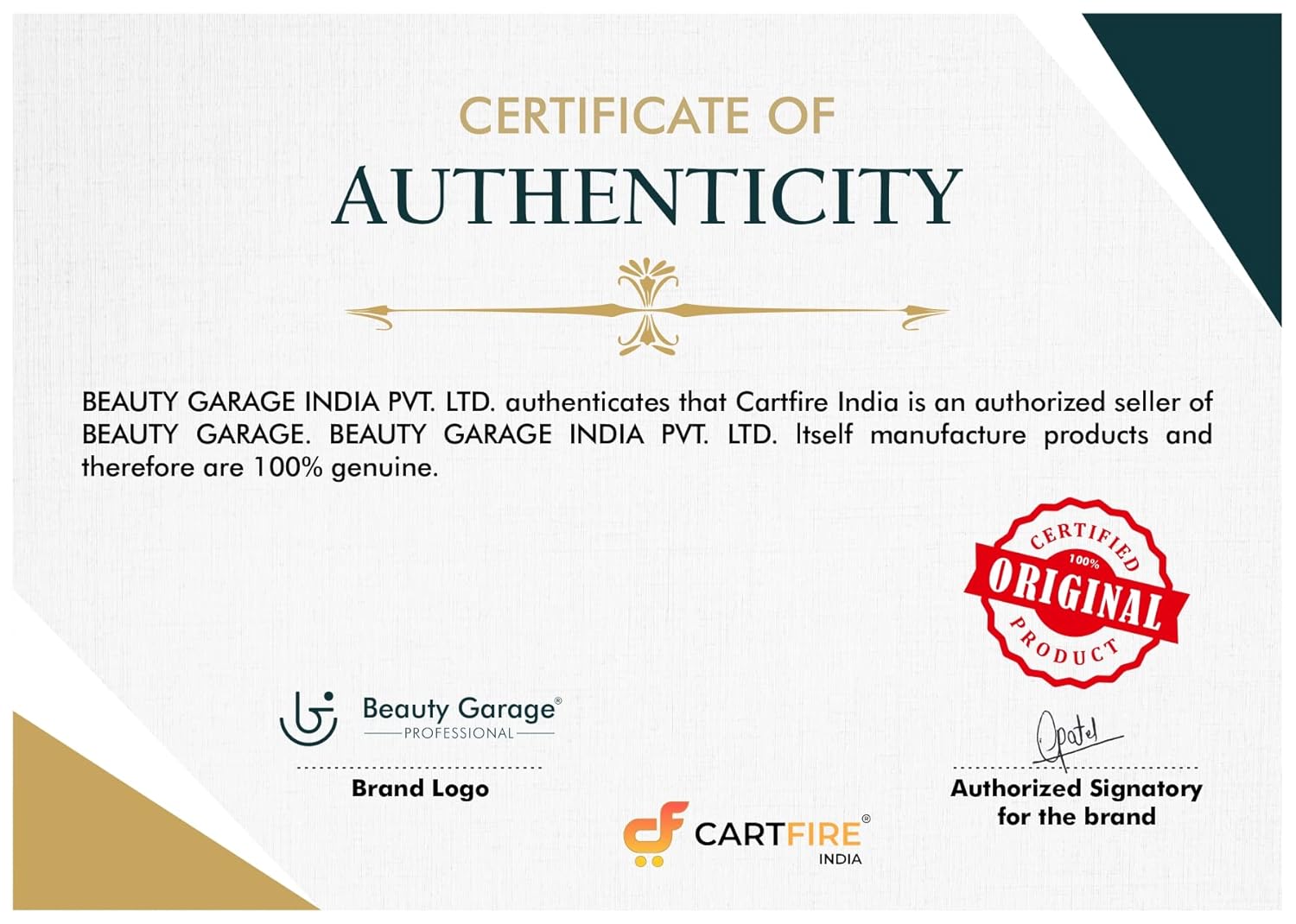 Beauty Garage 3X Gold Label Limited Edition Keratin Treatment – 500ml (For Professional Use) - 3