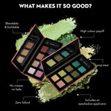 SUGAR Cosmetics Blend The Rules - Eyeshadow Palette 07 Ivy | PowderParaben-Free, Multicolor, Matte Finish - 2