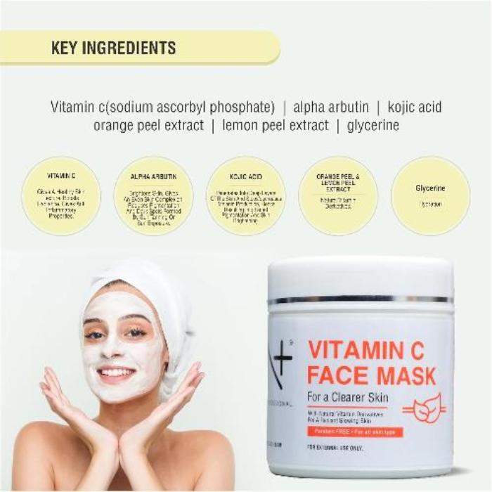 N+ Professional Vitamin C Face Mask, 80gm - 3