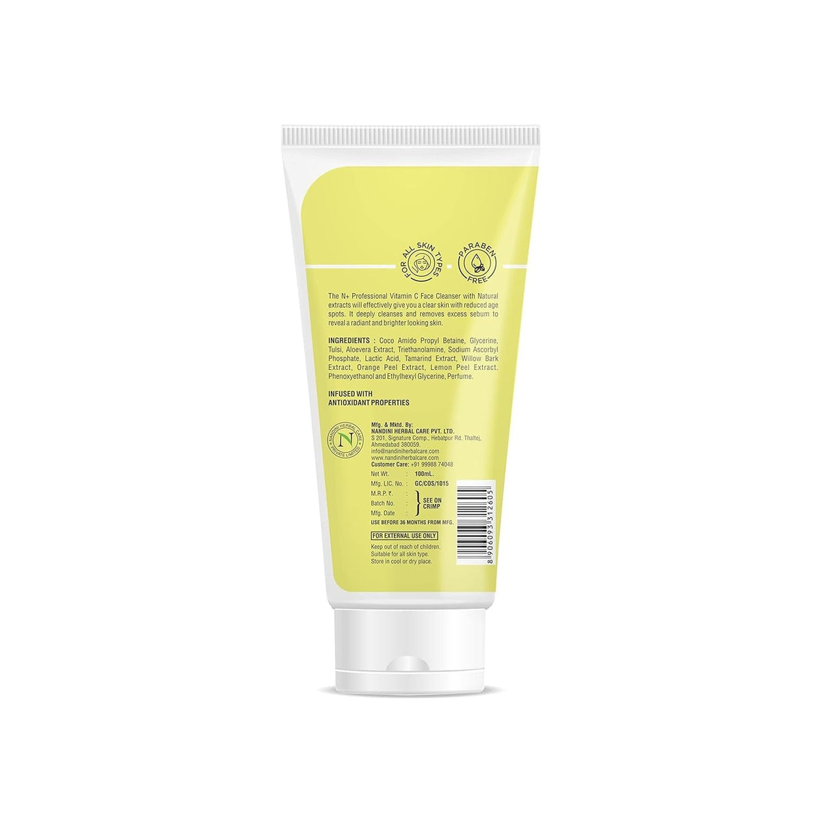 N+ Professional Vitamin C Face Wash - 100ml - 2