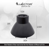 Hector Professional Diffuser for Hair Dryer - 2