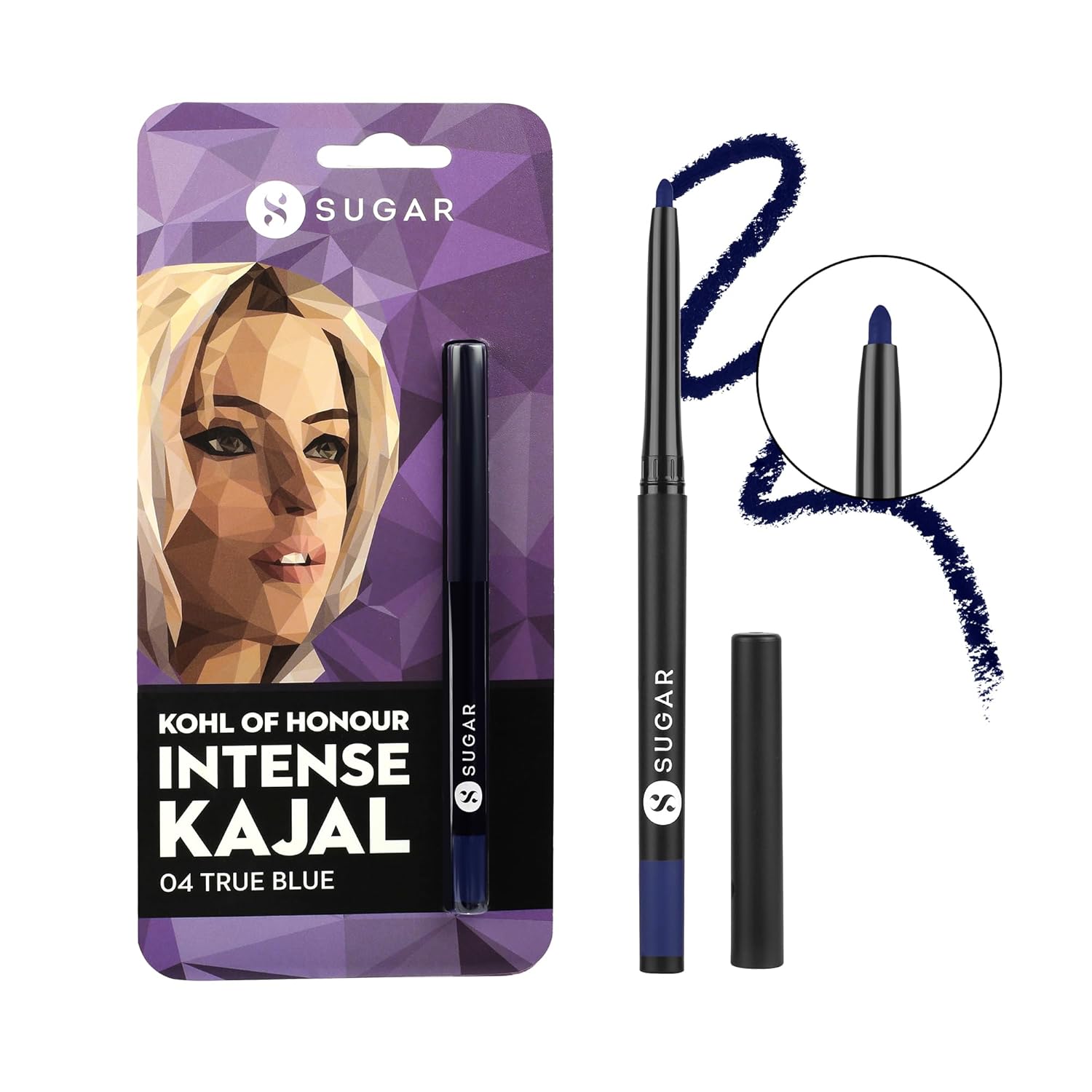 SUGAR Kohl Of Honour Intense Kajal - 01 Black Out (Single Blister) - 9