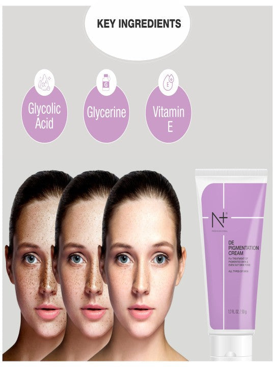 N Plus Professional De-Pigmentation Face Moisturiser - 50g - 4