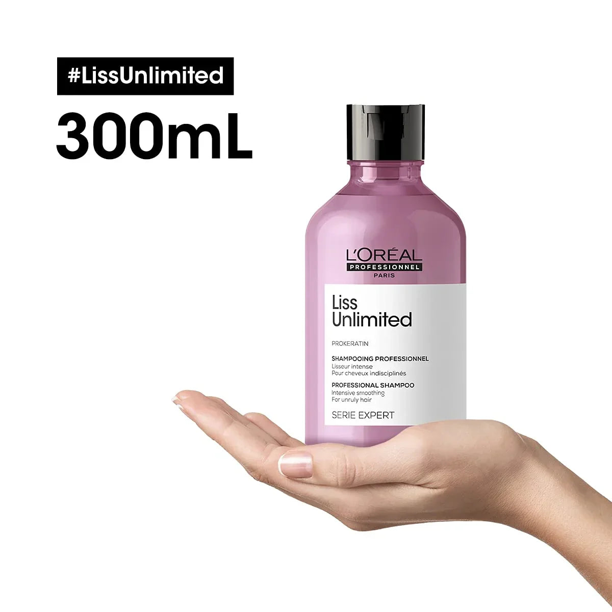L'Oreal Professionnel Liss Unlimited Shampoo Serie Expert (300ml) - 2