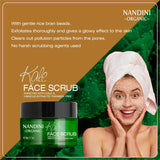 Nandini Organic Kale Face Scrub Gel - 4