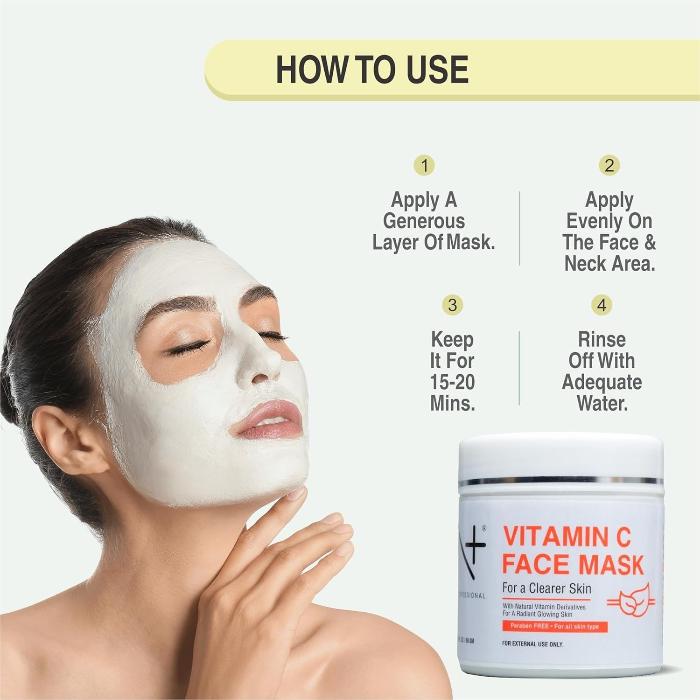 N+ Professional Vitamin C Face Mask, 80gm - 4