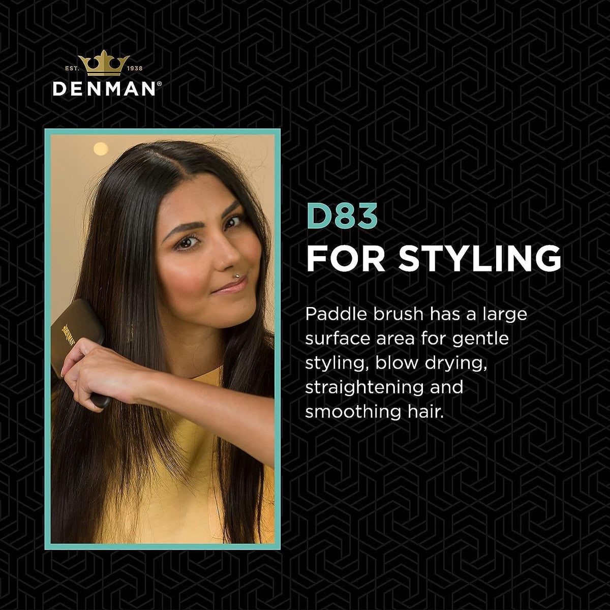 Denman D83 Paddle Brush - 4