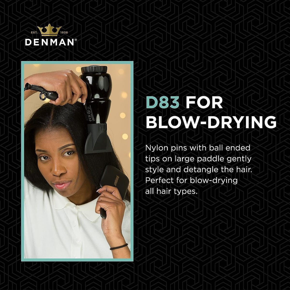 Denman D83 Paddle Brush - 5