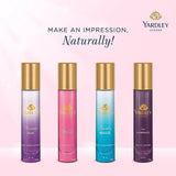 Yardley London Luxury Perfume Gift Set – 15ml x 4 - 5