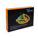 Olivia Professional De-Pigmentation Facial Kit With Papaya 400gm - 1