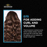 Denman D75 Hair Brush – Ultimate Detangling & Styling Brush - 4