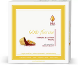 Iha Gold Fluoresce Turmeric & Saffron Mini Facial Kit 95g - 1