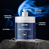 Be O Man Beard Shaping Gel Aloevera|NonFoaming&Transparent Gel|Reduces irritation|1kg Beard Gel  (1000 g) - 4