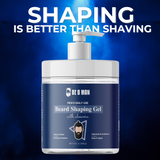 Be O Man Beard Shaping Gel Aloevera|NonFoaming&Transparent Gel|Reduces irritation|1kg Beard Gel  (1000 g) - 3