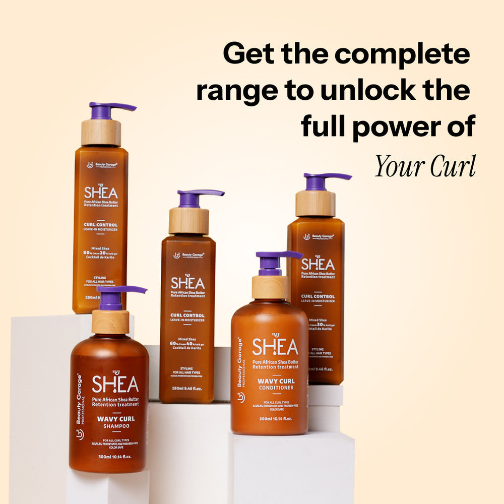 Beauty Garage Shea Retention Wavy Curl Conditioner – 300ml - 7
