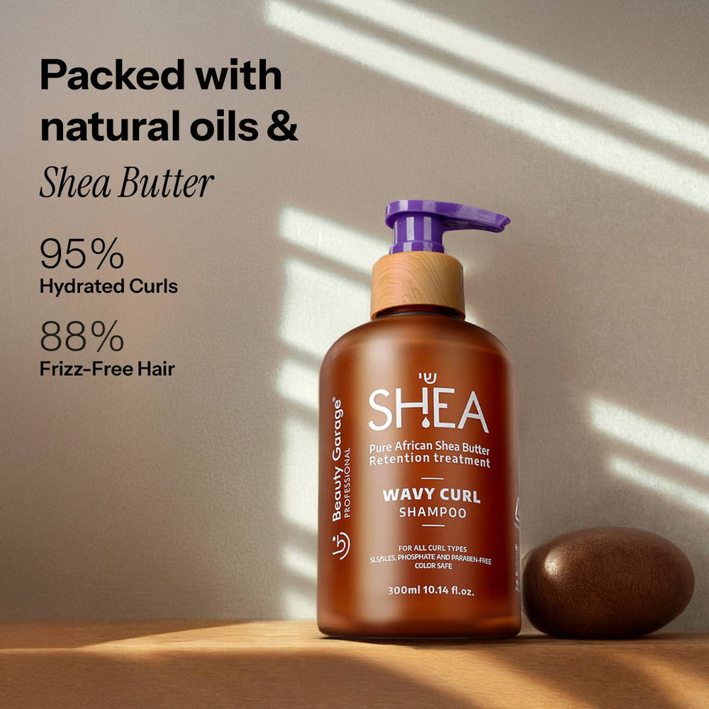 Beauty Garage Shea Wavy Curl Shampoo 300ml - 5