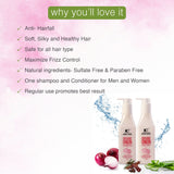 KT Professional Advanced Hair Care Organic Onion Shampoo - 250ml | Strengthens Hair, Promotes Growth & Reduces Hair Fall - 2