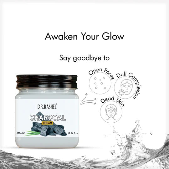 DR.RASHEL Charcoal Cream - 380 Ml - 3