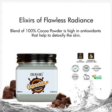 DR.RASHEL Chocolate Face Pack - 380ml - 4