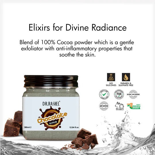 DR.RASHEL Chocolate Scrub - 380ml - 4