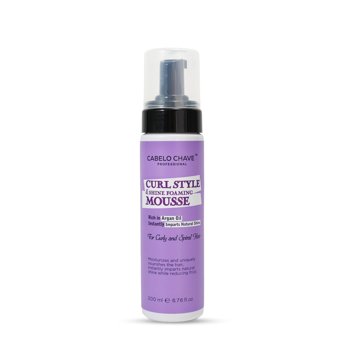 Cabelo Chave Curl Styling Mousse - 1