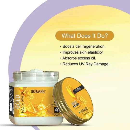 DR.RASHEL Gold Face Pack - 380ml - 4