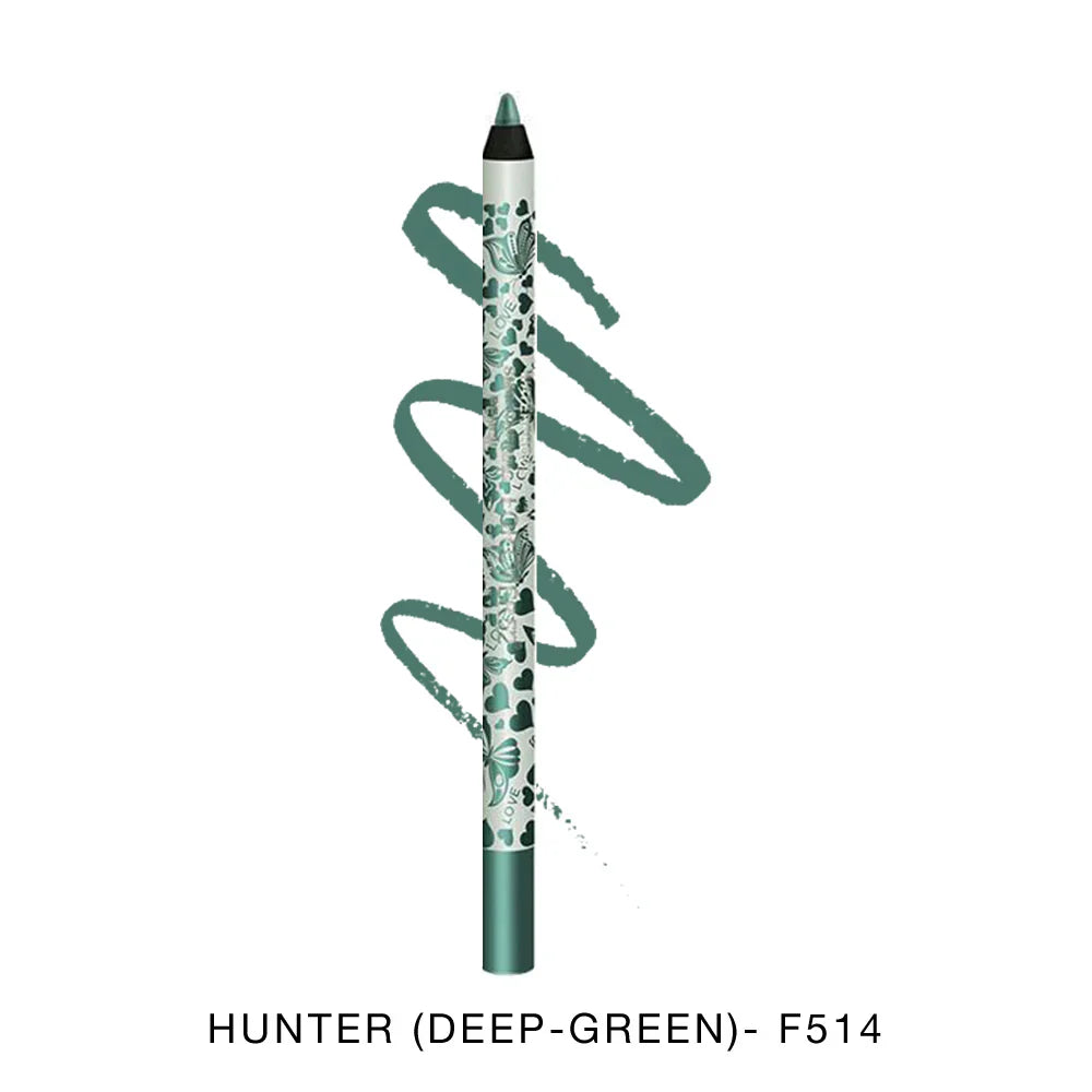 Forever52 Waterproof Eye Pencil (Black) (Silver) (Sapphire) (Gold) (Olive Green) (Deep Green) - 8
