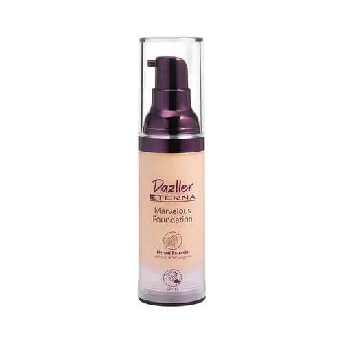 Dazzler Eterna Marvelous Foundation In Range of  (MarbleMF),(BruleeMF),(CreamMF),(CoffeeMF),(NaturalMF),(BiscottiMF) - 1
