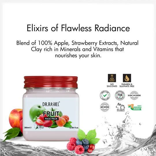DR.RASHEL Fruit Face Pack - 380ml - 4