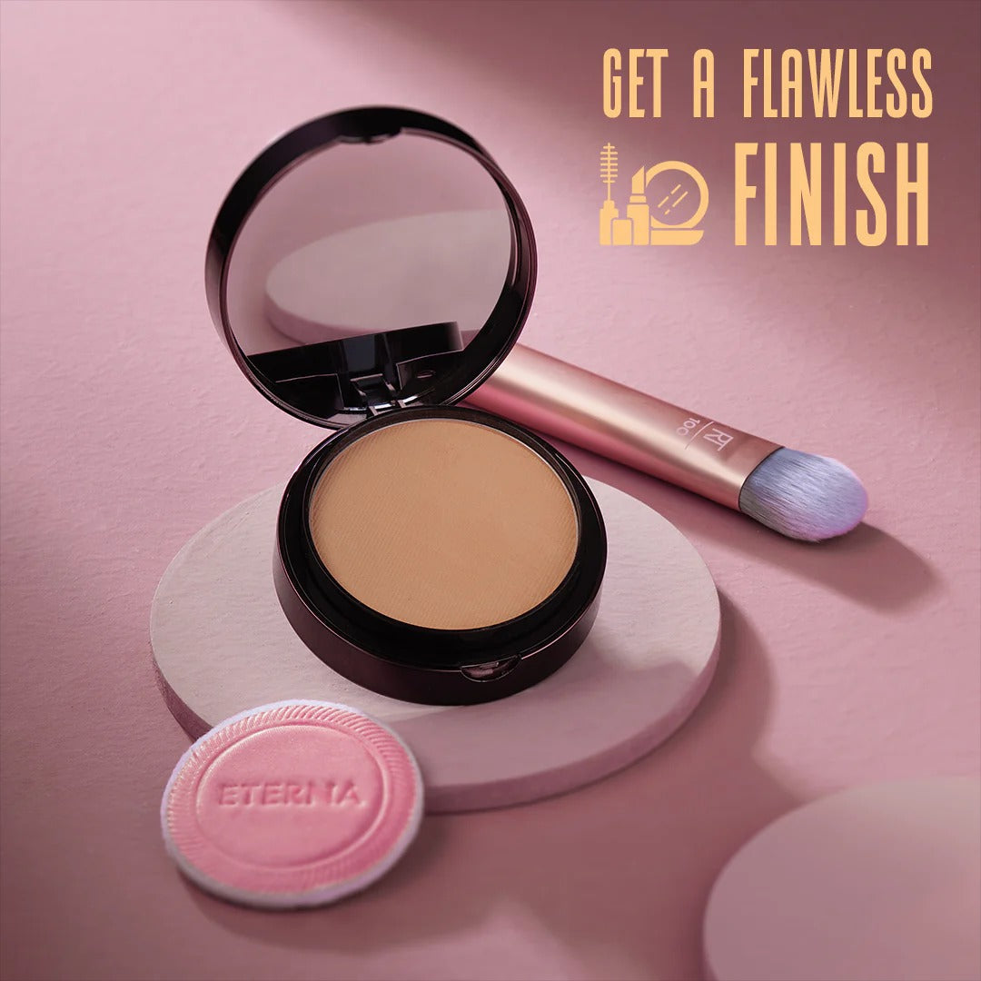 Dazller Eterna Combo Pack: Sheer Glow Compact Powder + Classic Care Hydrating Cream Fair - 3