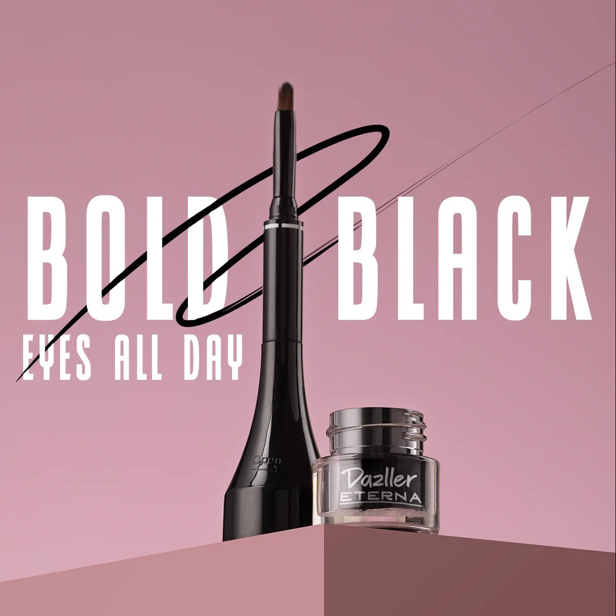 Dazller Eterna Eyeliner Black - 4