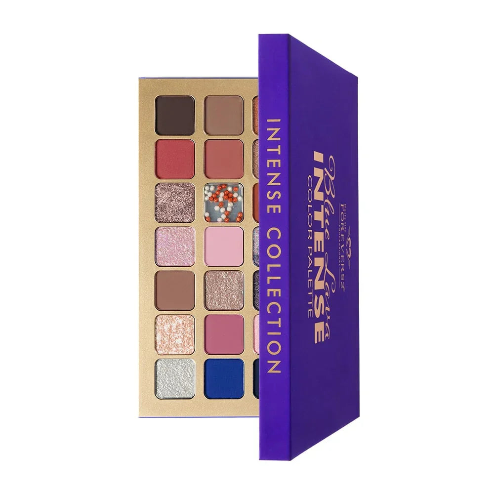 Forever52 28 Color Intense Eyeshadow Palette | Blue Lava-003 - 3