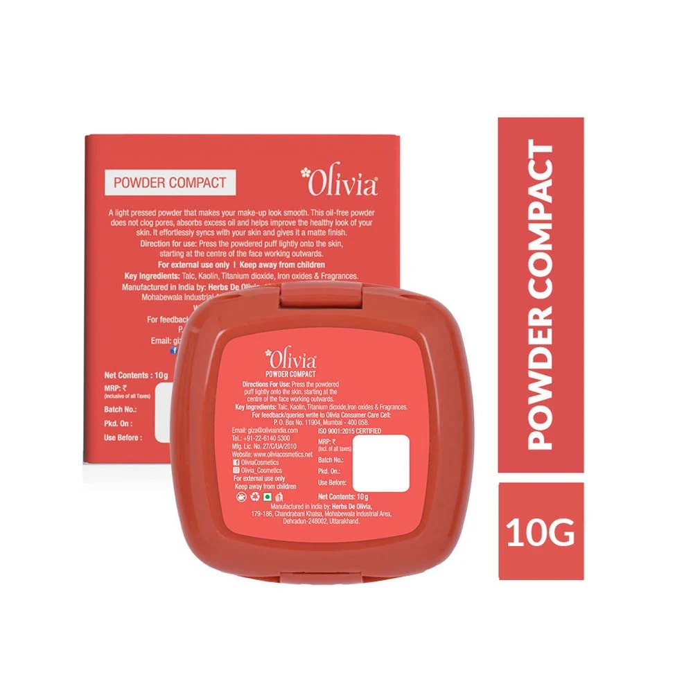 Olivia Skinsync Compact Powder (Creamy Maple, Peach Pie, Caramel Lush) - 7