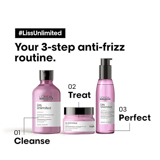 L'Oréal Professionnel Liss Unlimited Shampoo for Frizzy & Unruly Hair | With Pro-Keratin  (1500 ml) - 3