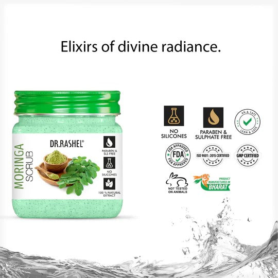 DR.RASHEL Moringa Scrub - 380ml - 4