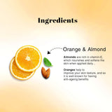 Richfeel Orange Almond Scrub – 500g - 3