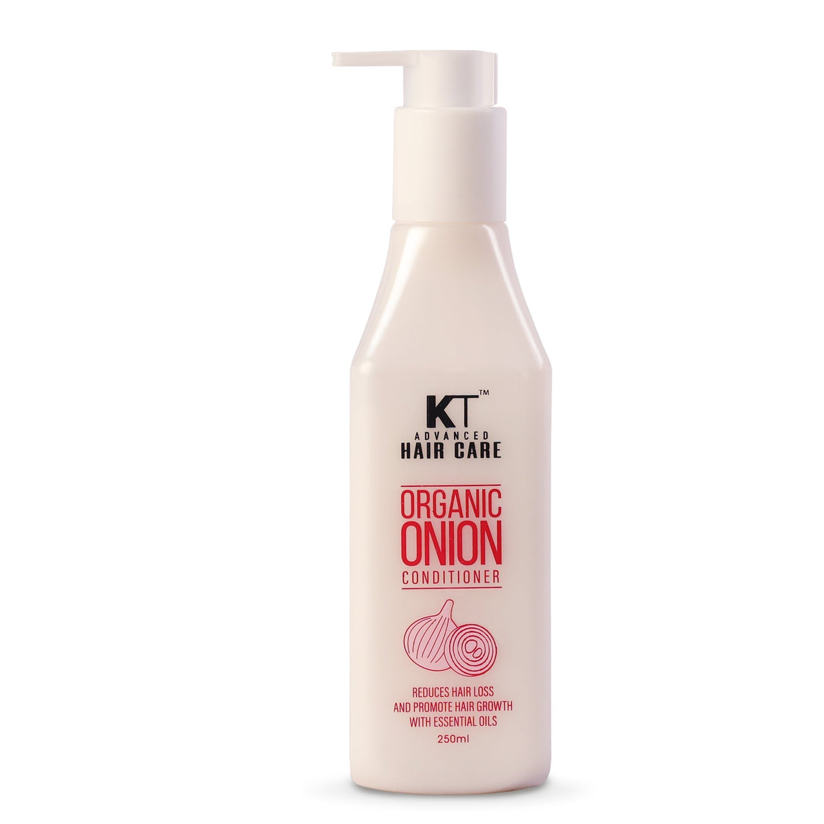 KT Professional Advanced Hair Care Organic Onion Conditioner - 250ml | Strengthens Hair, Promotes Growth & Reduces Hair Fall - 1