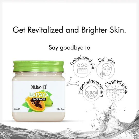 DR.RASHEL Papaya Face Pack - 380ml - 4