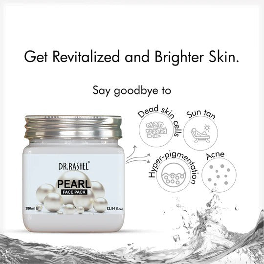 DR.RASHEL Pearl Face Pack for Men & Women - 380ml - 3