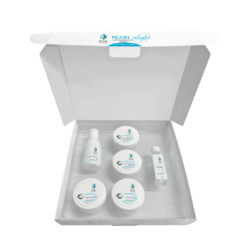 Iha Pearl Alight Skin Rejuvenating Big Facial Kit 295g - 3