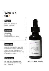 Minimalist Retinol 0.3% Face Serum - 3