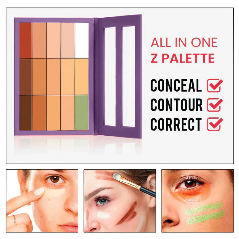 Shopaarel 15 Shades Z Palette - 3