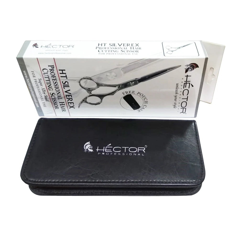 Hector Hair Cutting Scissor HT-Silverex, 5.5" | Professional Salon-Grade Scissors - 7