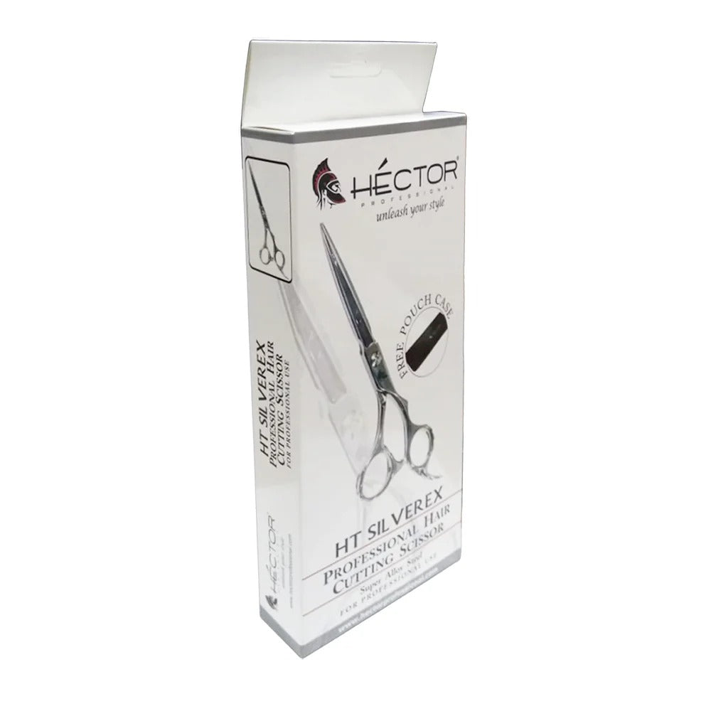 Hector Hair Cutting Scissor HT-Silverex, 5.5" | Professional Salon-Grade Scissors - 5