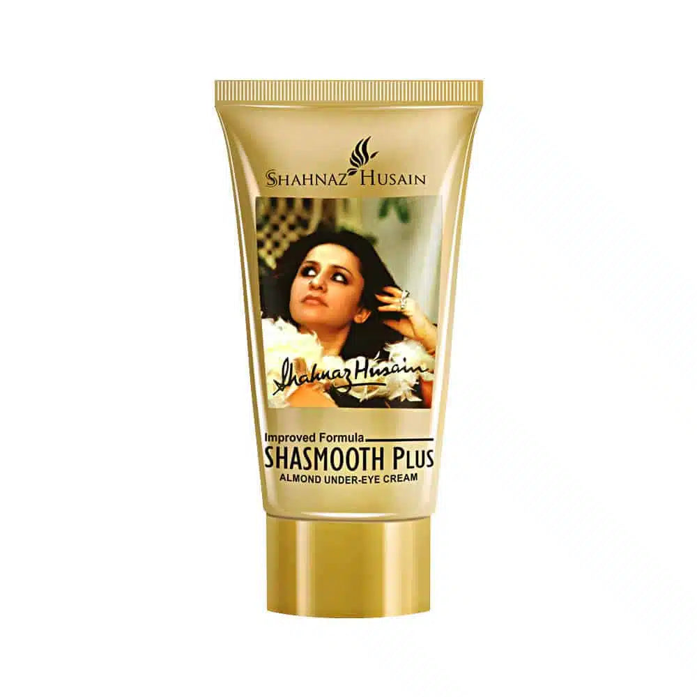 Shahnaz Husain Improved Formula Shasmooth Plus Almond Under Eye Cream 40G - 1