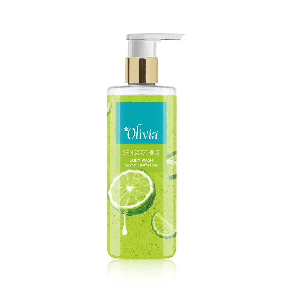 Olivia Skin Soothing Body Wash with Aromatic Kaffir Lime - 1